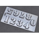 Форма для випікання пластикова "Цифри" B9-099 (Україна)